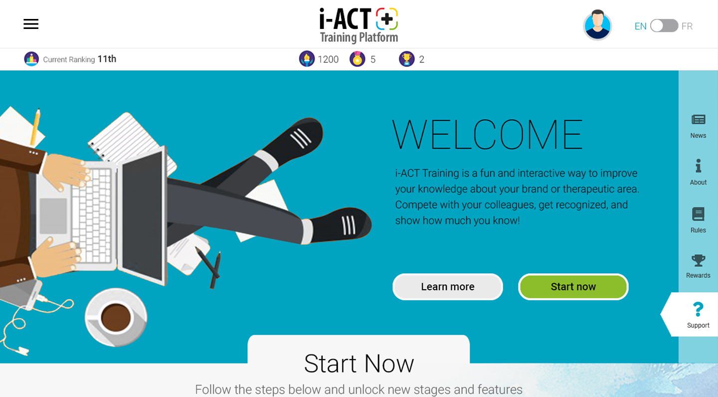 Gamified Learning Platform